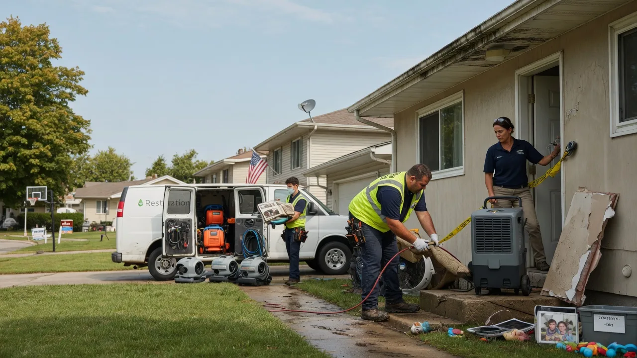 Water Damage Restoration in Waltonville, IL near me